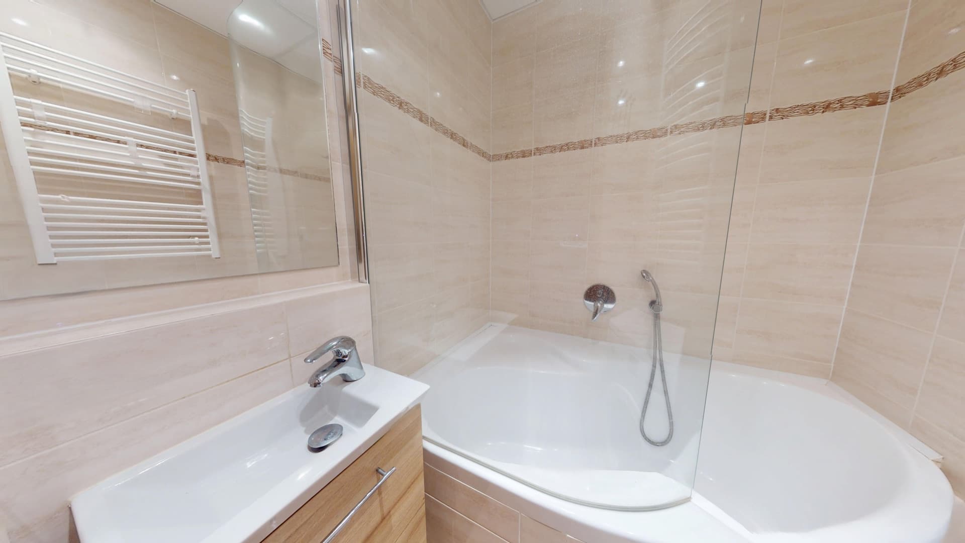 Moderní koupelna po revitalizaci